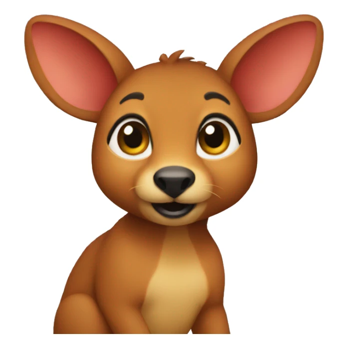 Pudú emoji sticker
