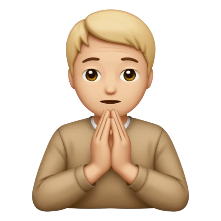 make a emoji who are say sorry sticker