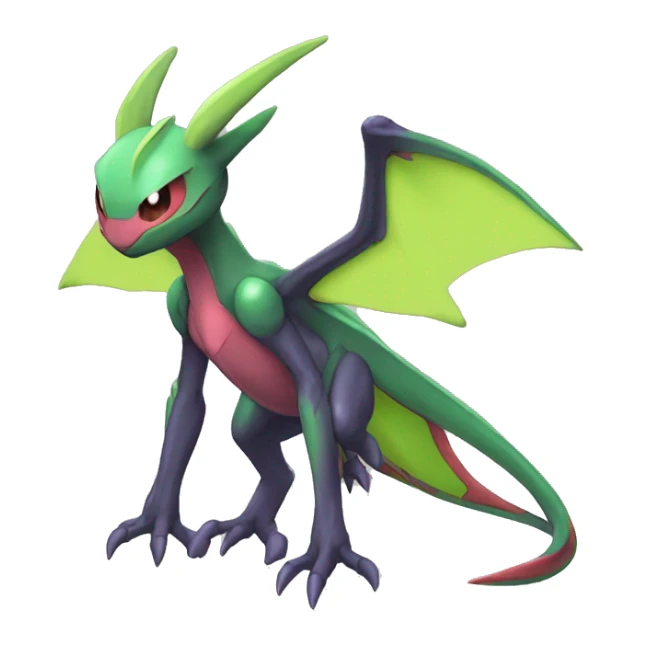  Genesect-Noibat-Flygon-Fakemon full body sticker