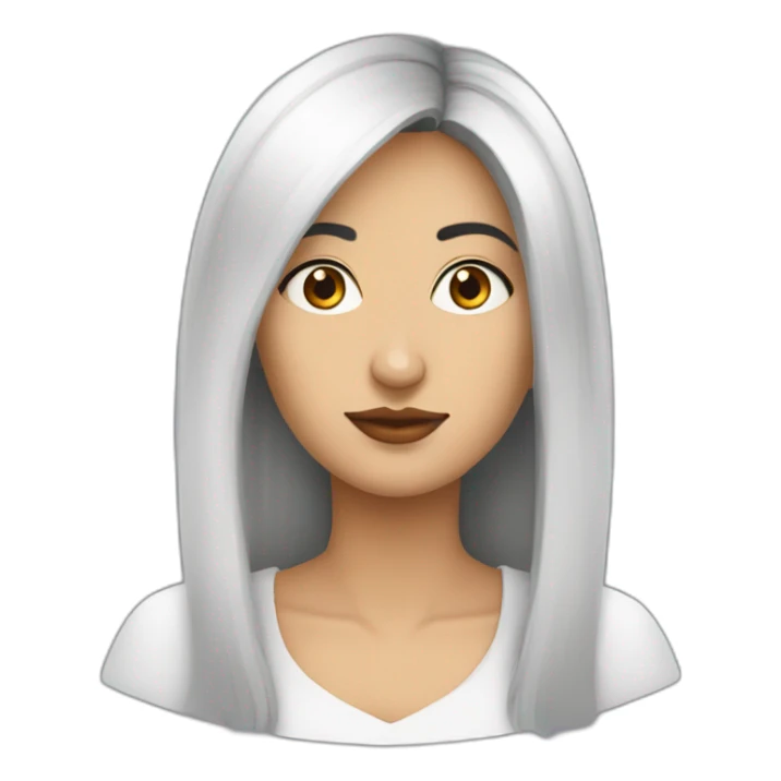 agniya barto russian woman writer with black hair sticker