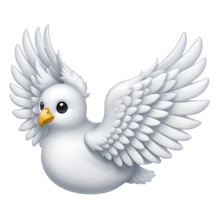 🪽 create a emoji similar to this but opposite side sticker