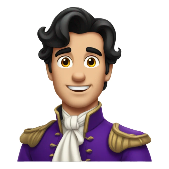 prince eric from the little mermaid sticker
