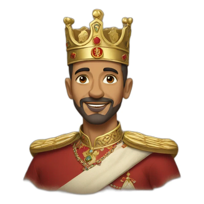 King of morocco sticker