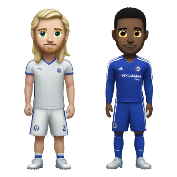 Cole Palmer of Chelsea and icy emoji sticker