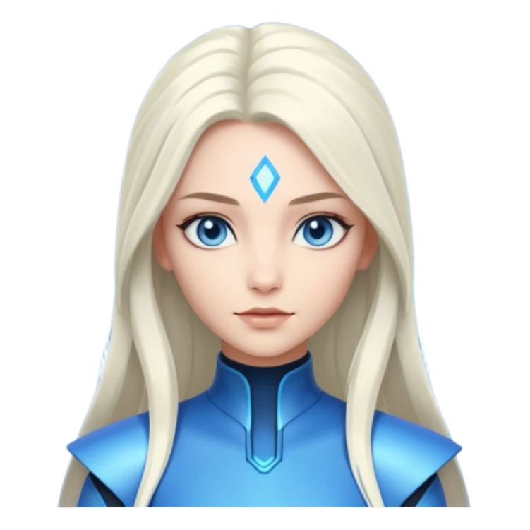 female avatar movie character sticker