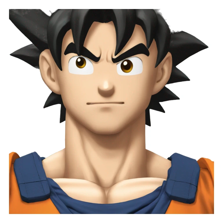 Goku from the Dragon Ball series sticker