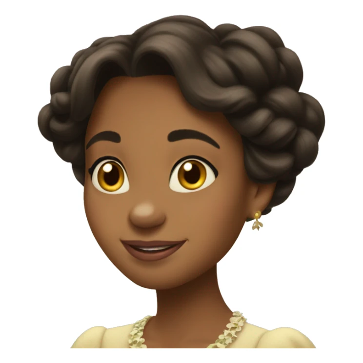 Charlotte from the movie "The Princess and the Frog" sticker