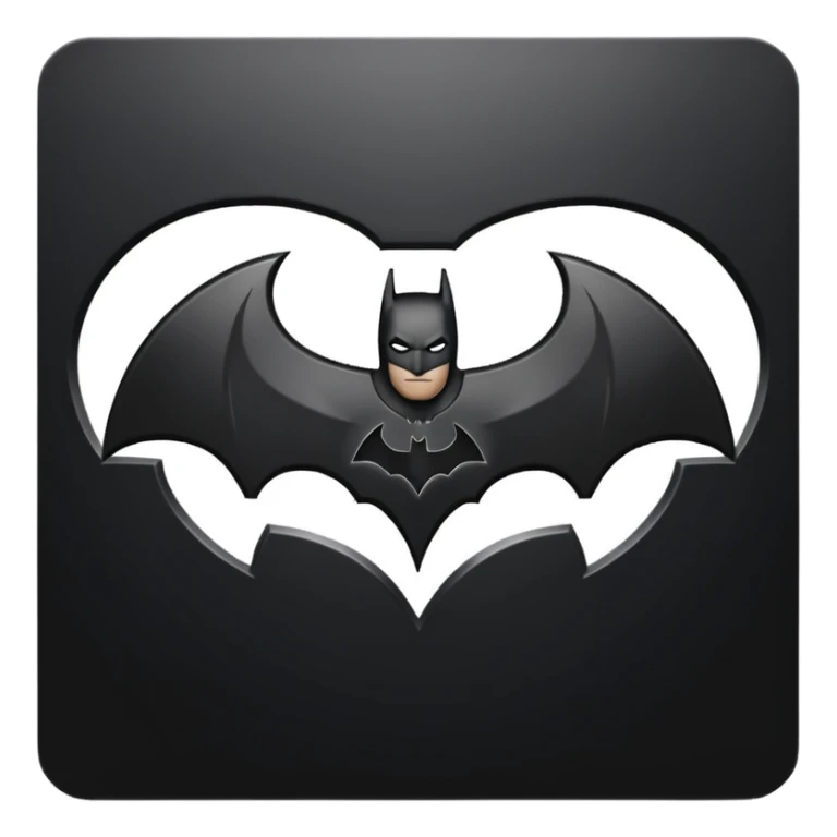 Batman logo sticker