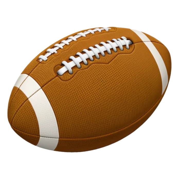 Corduroy football sticker