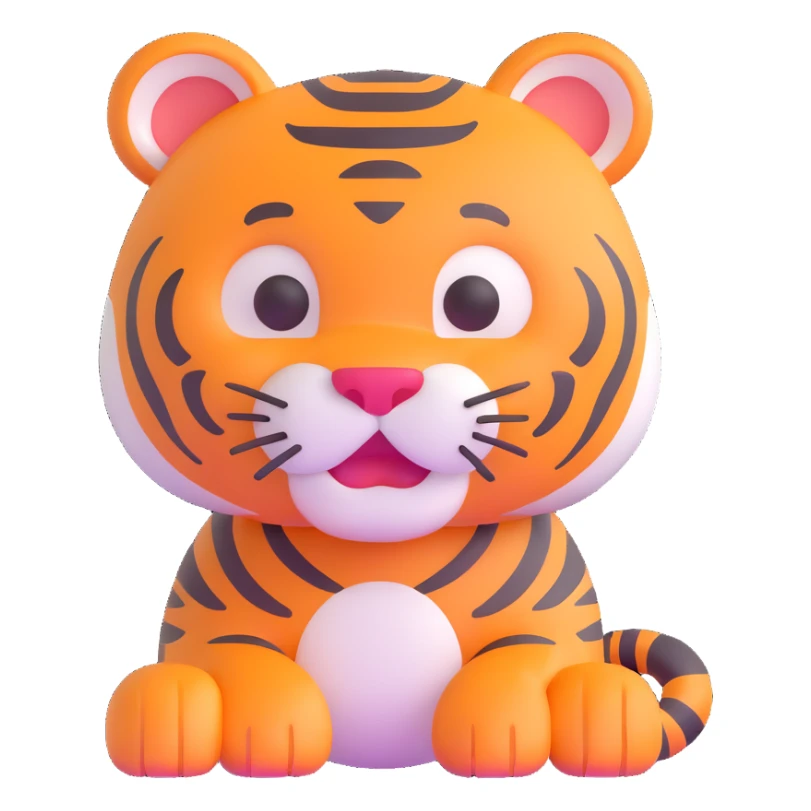 tiger sticker