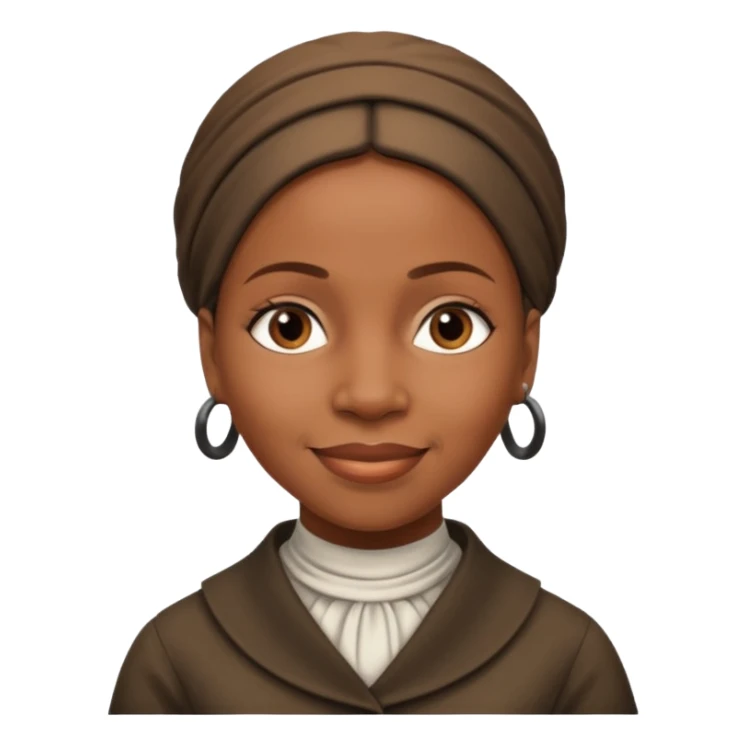 harriet tubman as a kid sticker