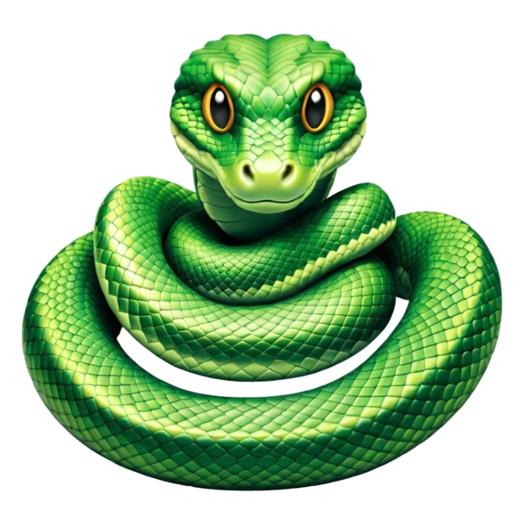 green snake skin print sticker