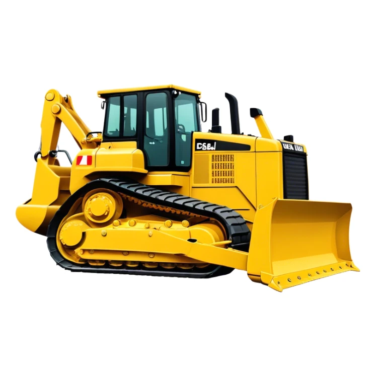 Bulldozer - CAT D6T (Model Year: 2021) (Iconic colour: Yellow) sticker