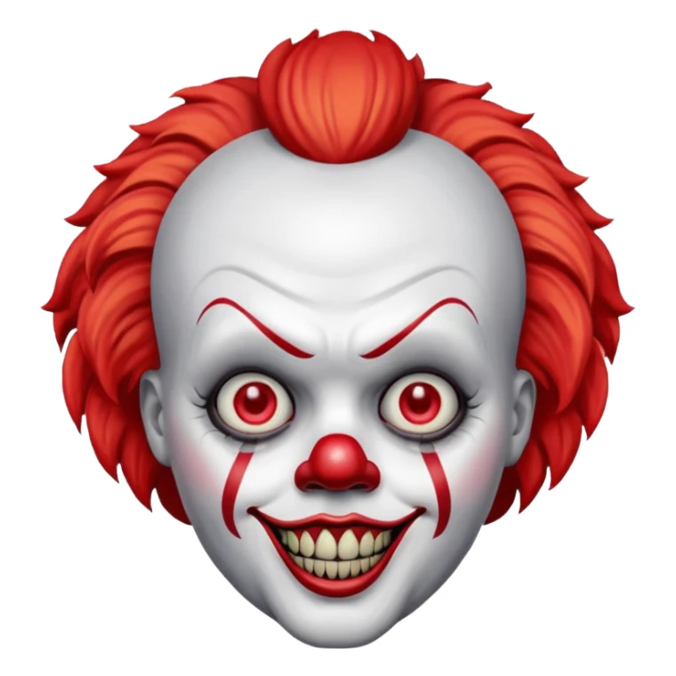 Pennywise faisant les lumières mortes sticker