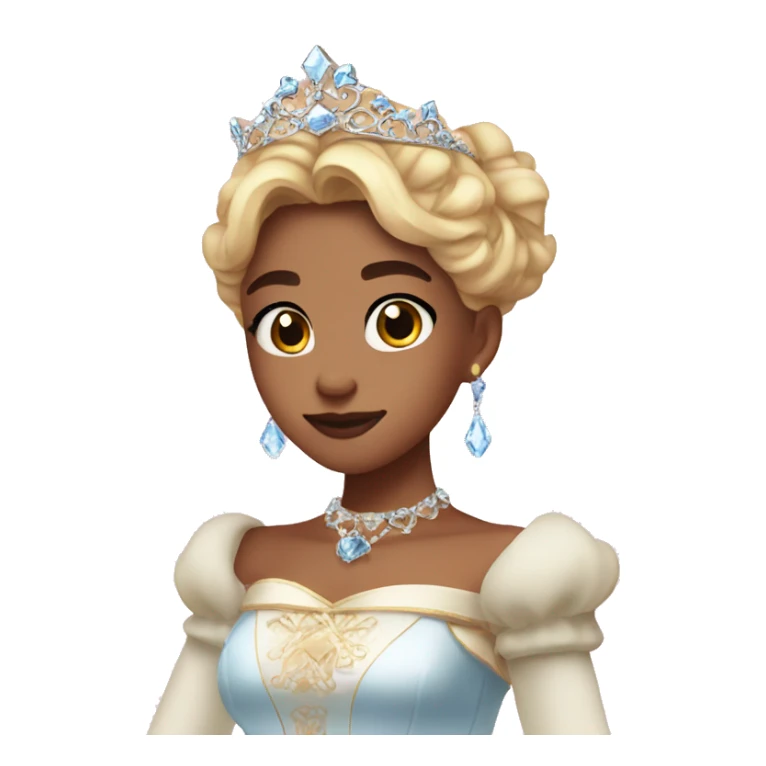 mingi from ateez as a princess sticker