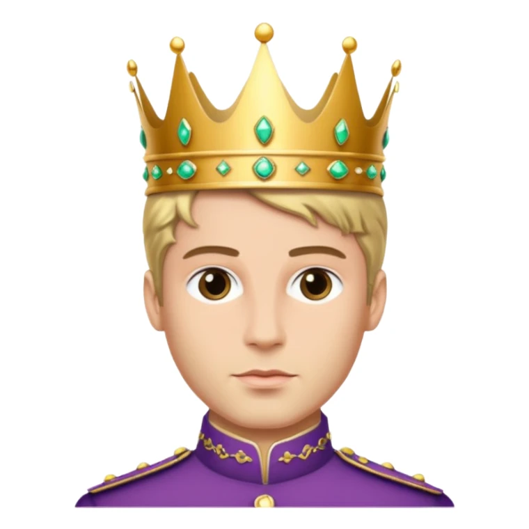 un principe con una corona de rolex sticker