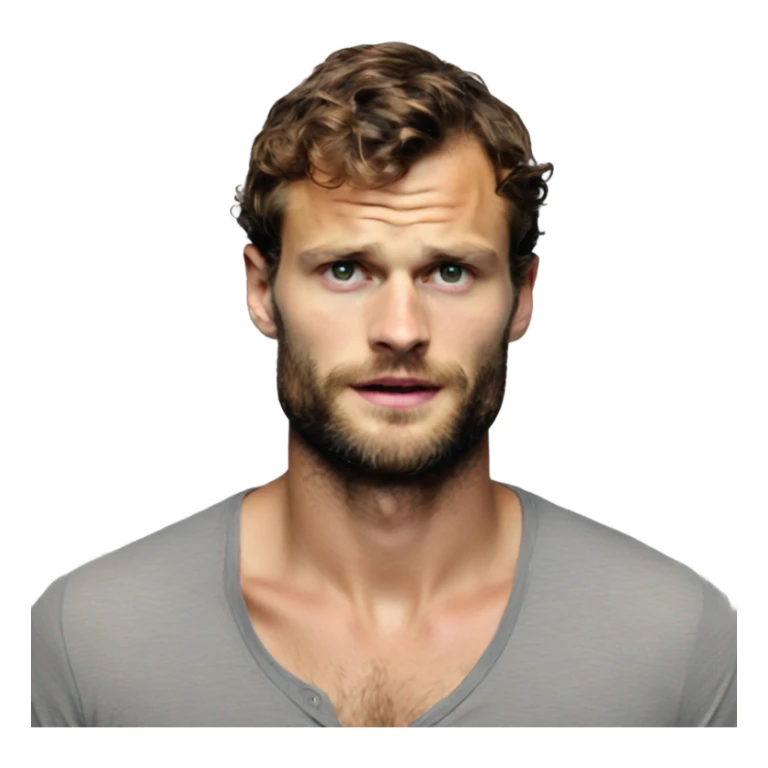 Photo Realistic Jamie Dornan sticker