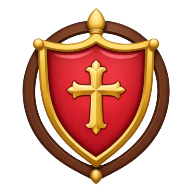 brasão rosa de sangue vermelha sticker