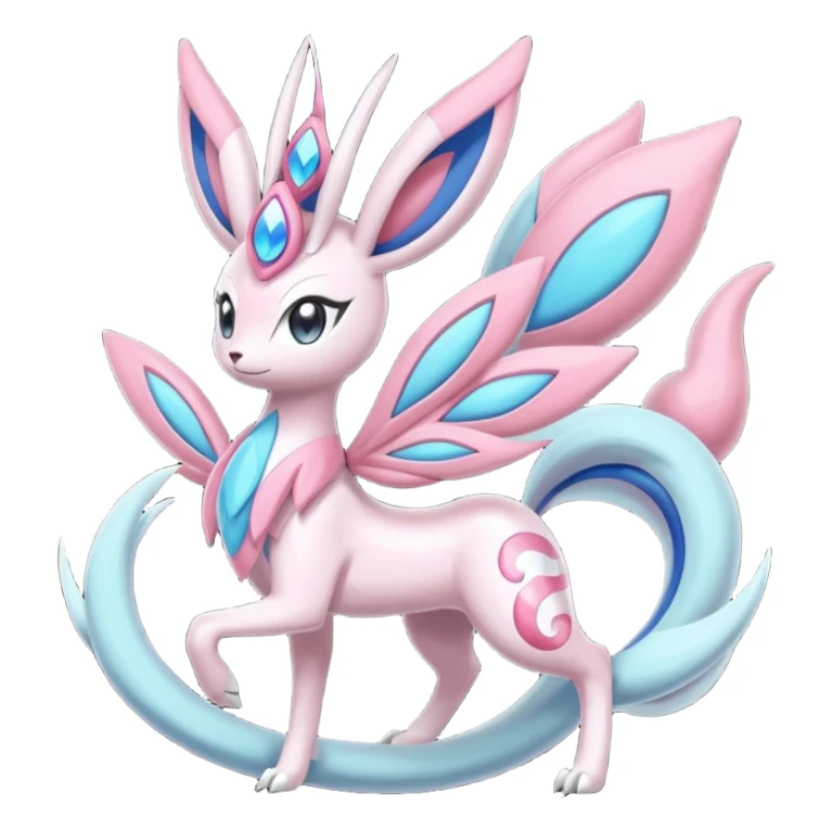 Palkia-Suicune-Sylveon-Cresselia-Meloetta-fusion  sticker