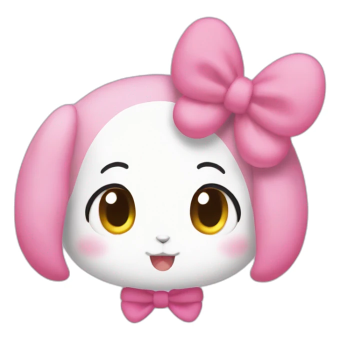 Baku onegai my melody sticker