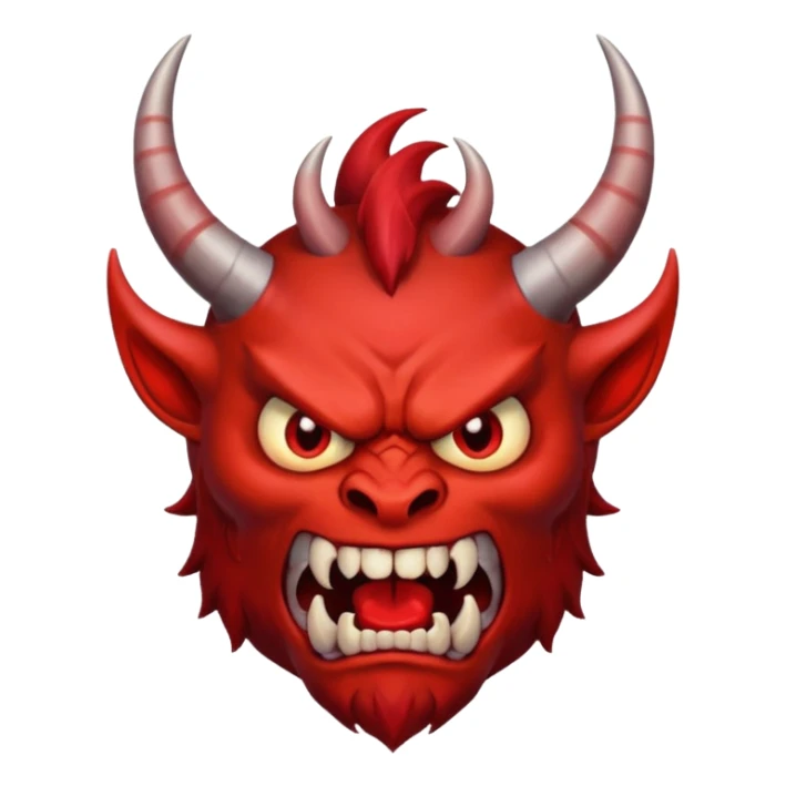 Demon sticker