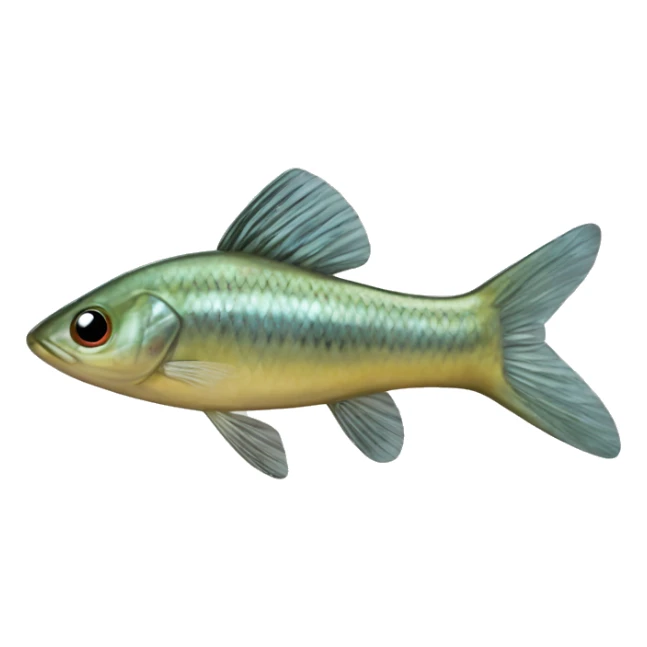 Fathead Minnow (Eng.), Minó, Cabezón (Sp.), Pimephales promelas sticker