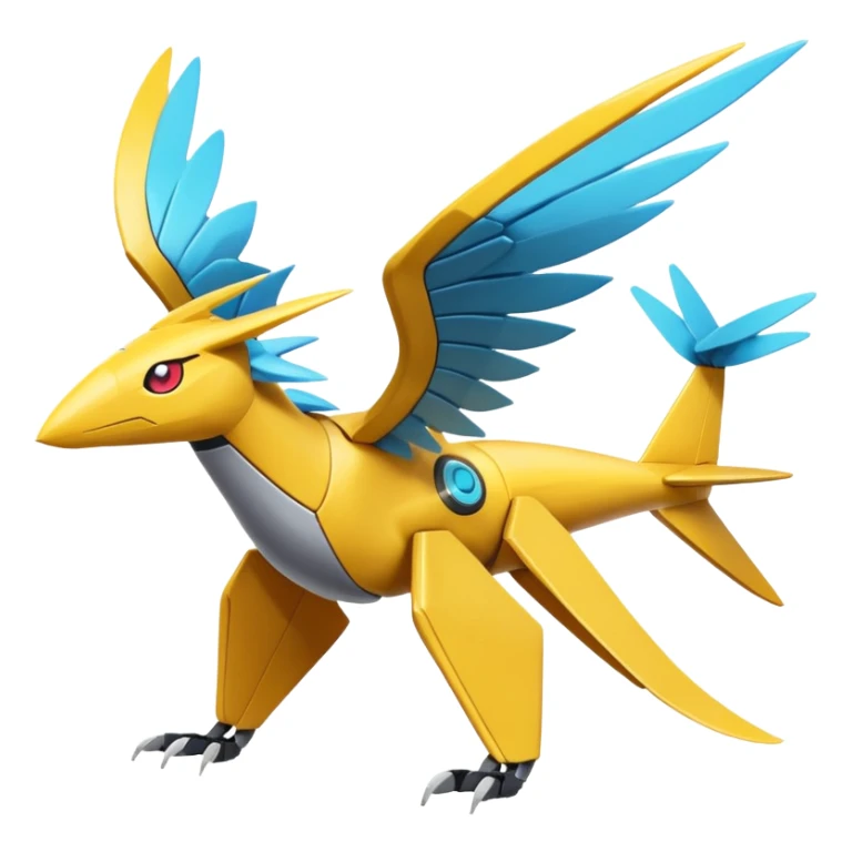 Heliolisk-Cyclizar-Vikavolt-Pokémon, full body sticker