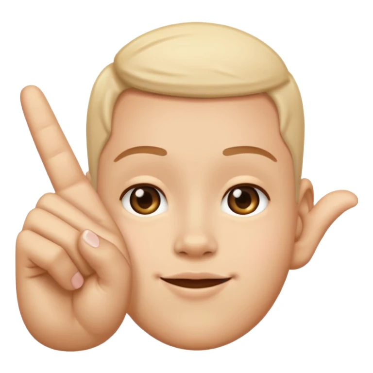 🤌generate cute version of this emoji sticker