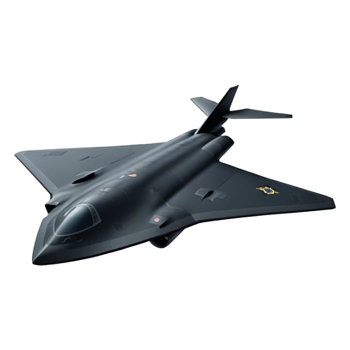 B-2 Spirit bomber - Northrop B-2 (Model Year: 2021) (Iconic colour: Stealth black) sticker
