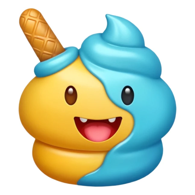  gomita en forma de gusano sticker