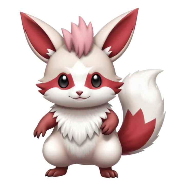 Furret-Minccino-Zangoose-Hybrid (Full body) sticker