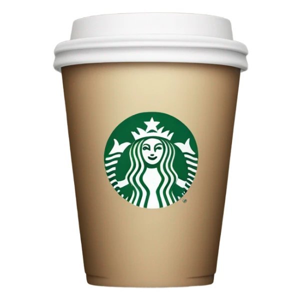 Starbucks cup sticker