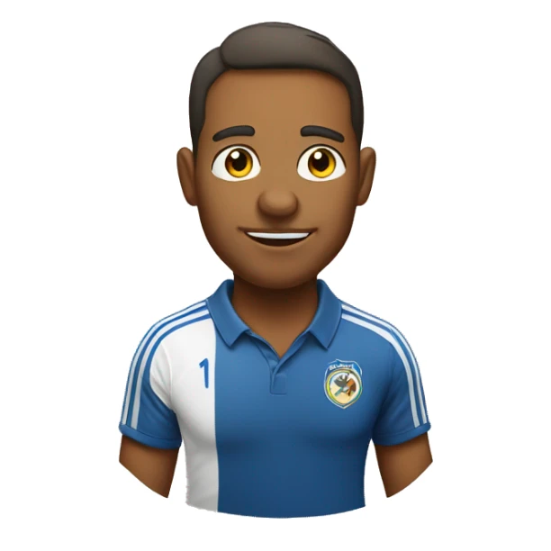 soccer coach with growth charts  sticker