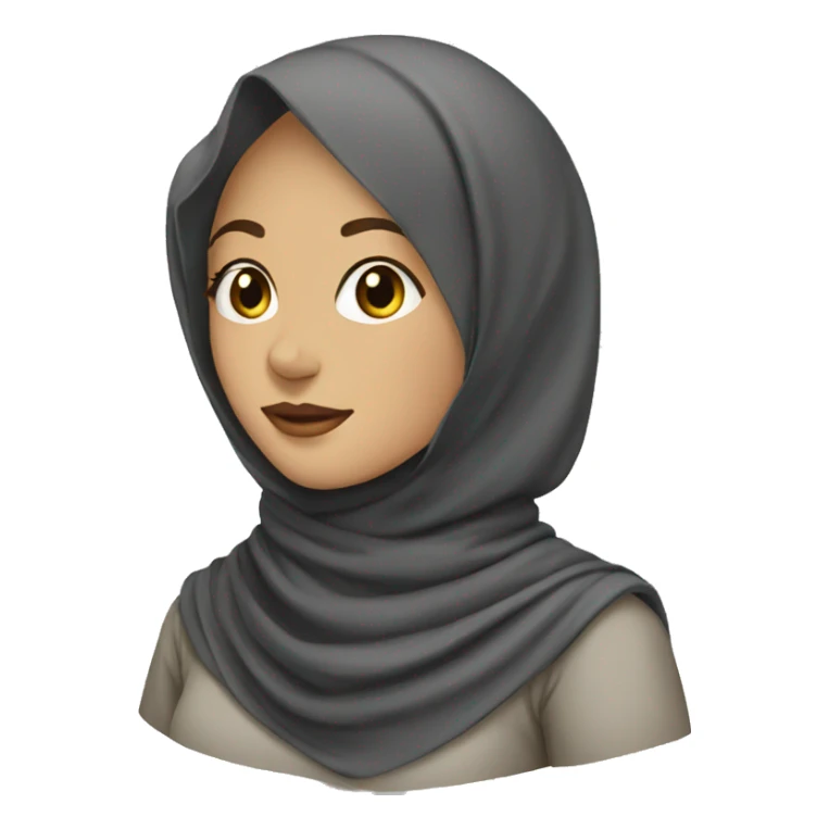 hijab scarf sticker