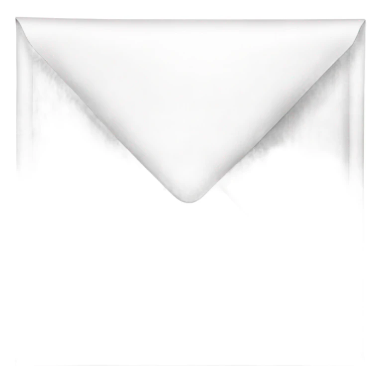 just change the envelope colour to more off a white colour sticker