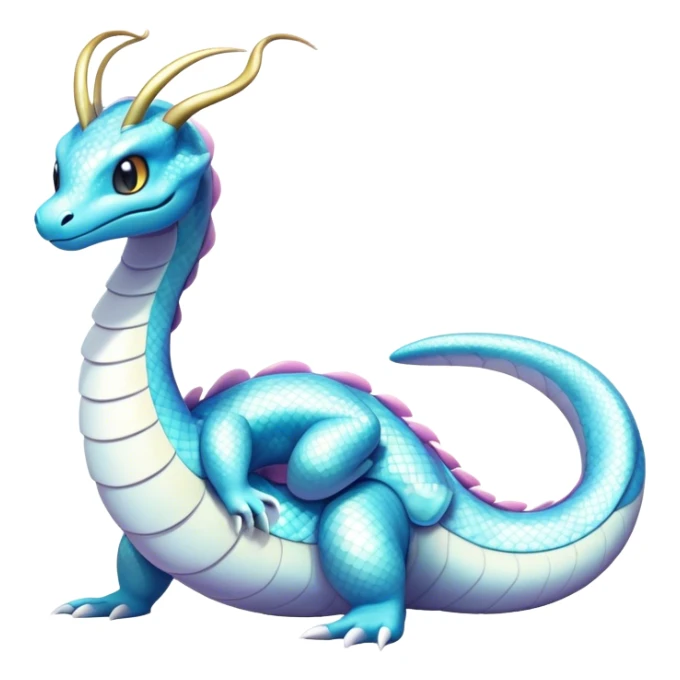 Seviper-Dragonair-Dratini-hybrid, full body, no legs sticker