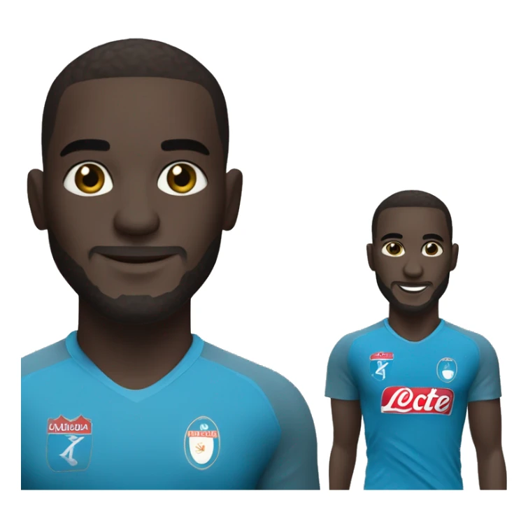 Kalidou Koulibaly footballer napoli sticker