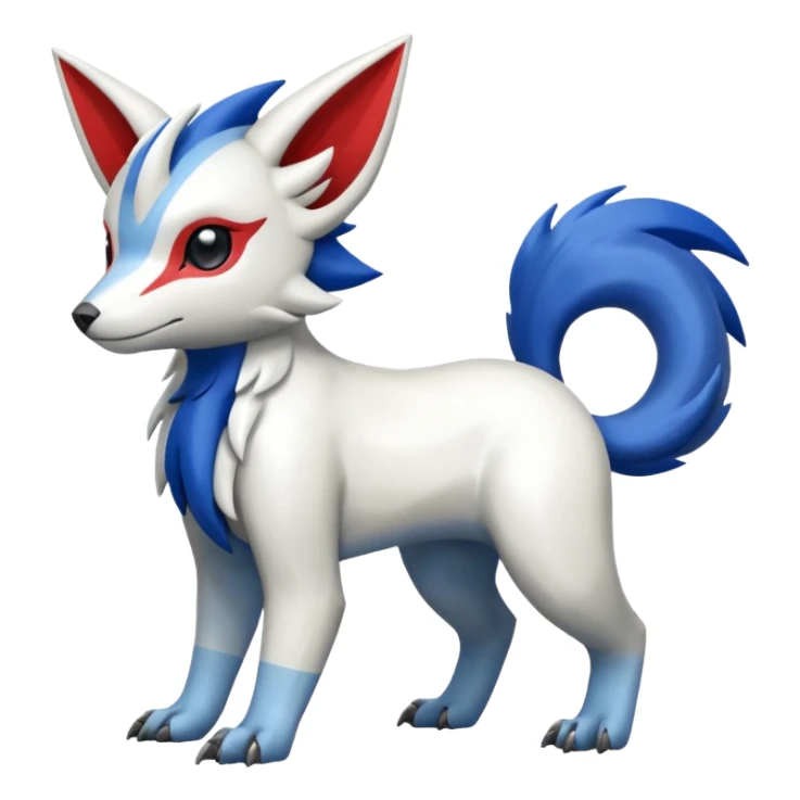 Shiny Linoone-Absol-Trico-Hybrid (Full body) sticker