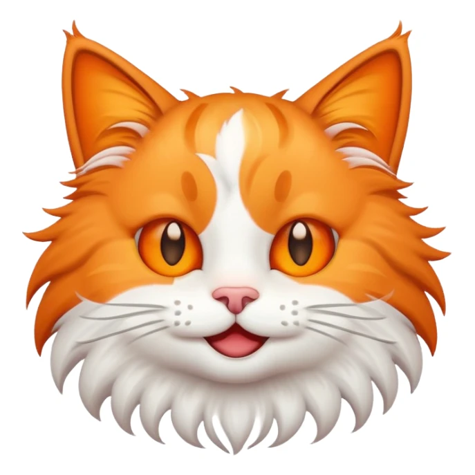 Cat emoji with star eyes sticker