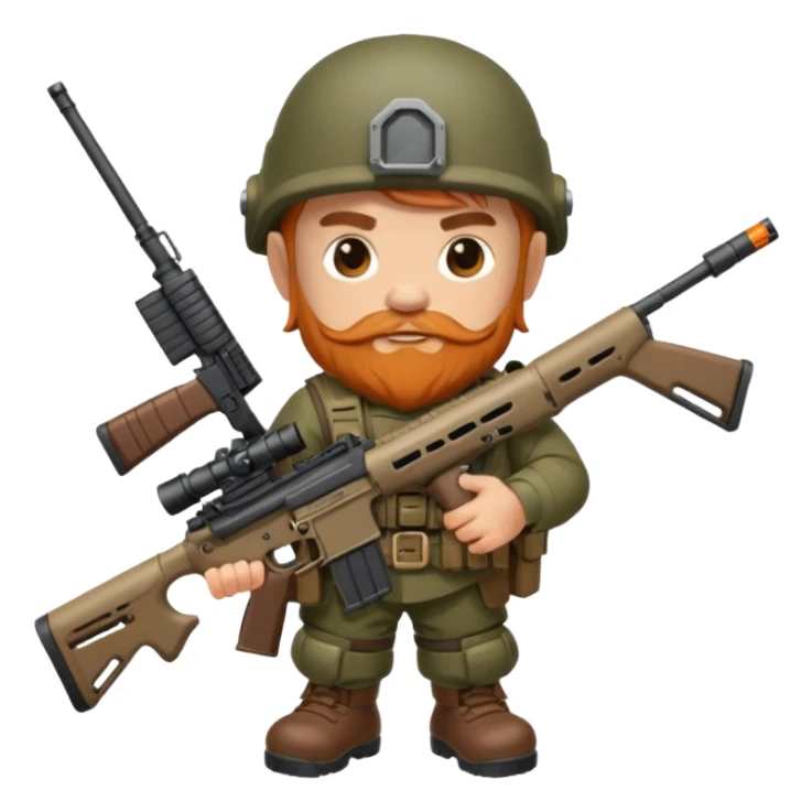 Call of duty dwarf ar-15 sticker