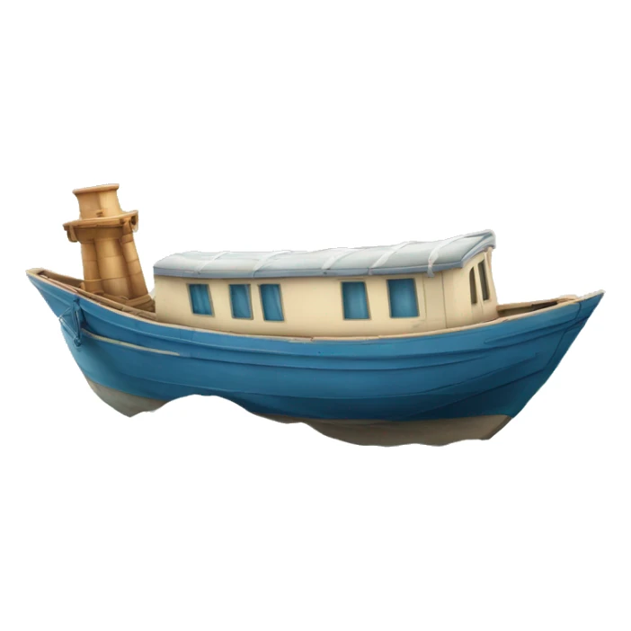 Bateau épave sous l'eau au fond de la mer sticker