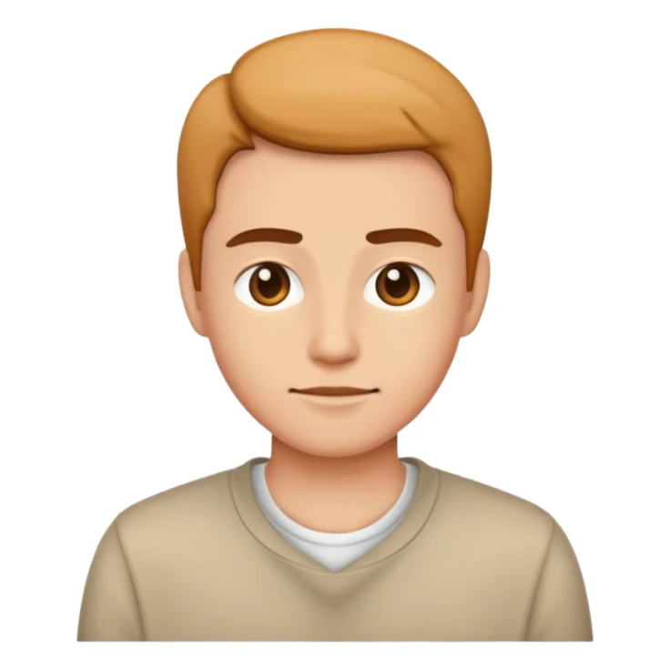 person with casual clothes sticker