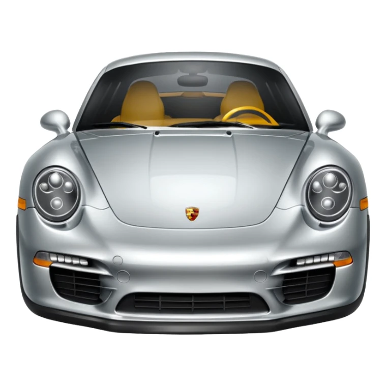 Generate an emoji of porsche logo sticker