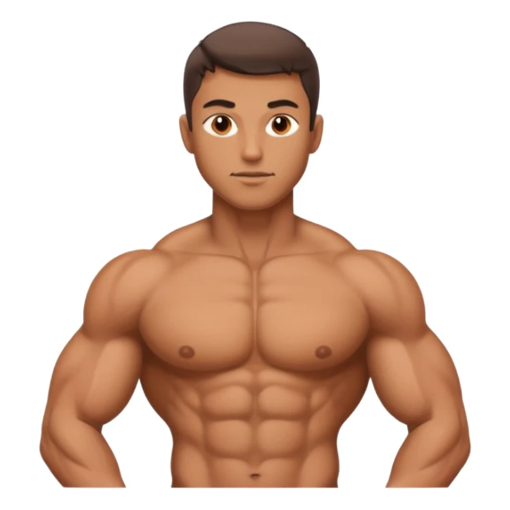 naked man with dick and balls sticker