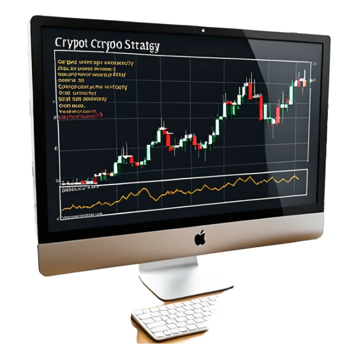 Mach mir eine klare strategie im crypto trading sticker