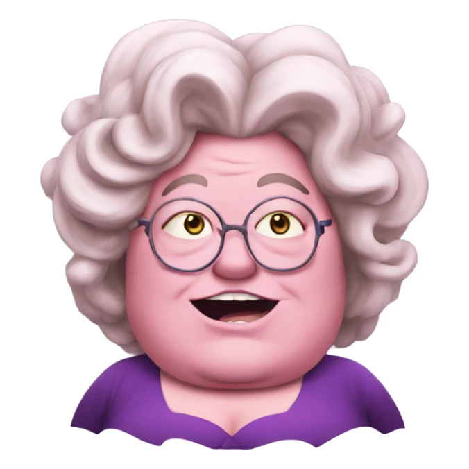 Fat villain Big Mom Charlotte Linlin sticker