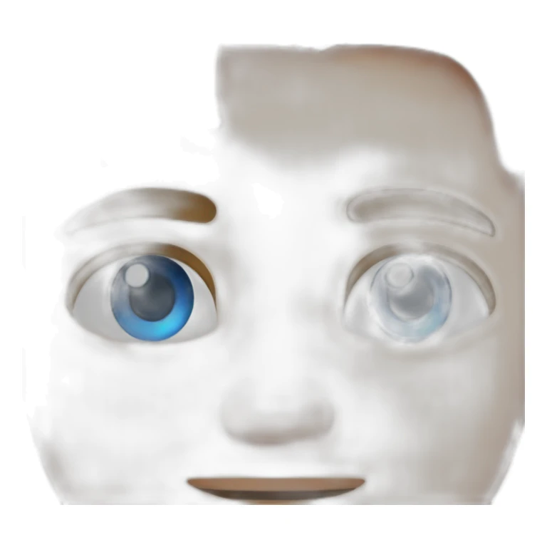 Leonardo DiCaprio with blue eyes sticker