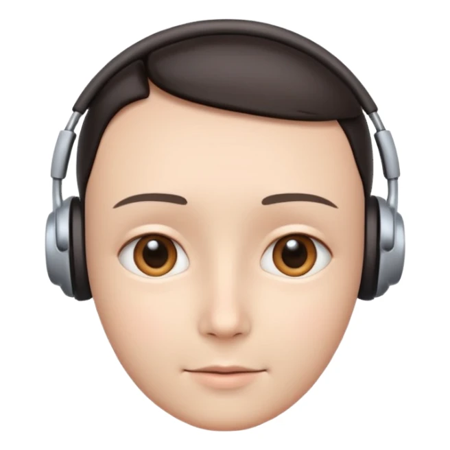 AI Call Agent human-like AI face, warm, calm and friendly, not robotic, not technical. 
Soft human AI face with a listening, welcoming expression, minimal facial lines, calm eyes. sticker