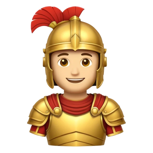 Roman empire soldier emoji sticker