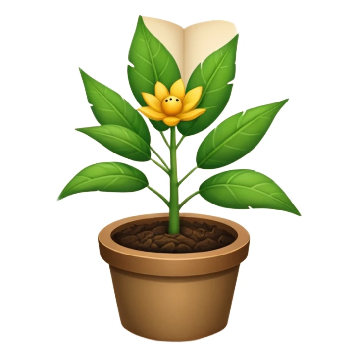 observation log with records about plant. Transparent background sticker